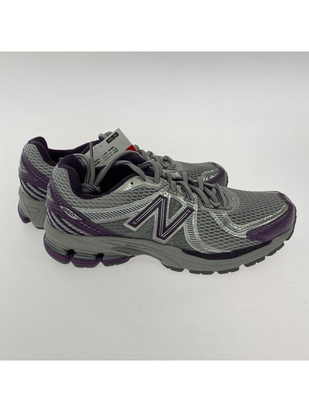 NEW BALANCE スニーカー ML860PP2 GRAY/PURPLE 25.5