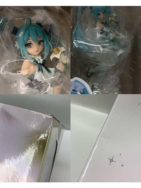 タイトーくじ 初音ミク 39の日 記念くじ B賞　描き下ろしスケールフィギュア 未開封 箱ダメージあり ミクの日 ボーカロイド VOCALOID ボカロ