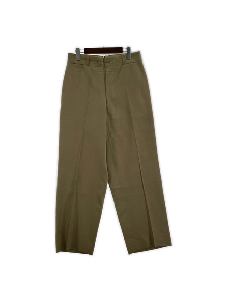 OLD・VINTAGE パンツ 50s ギャバジンスラックス ベージュ