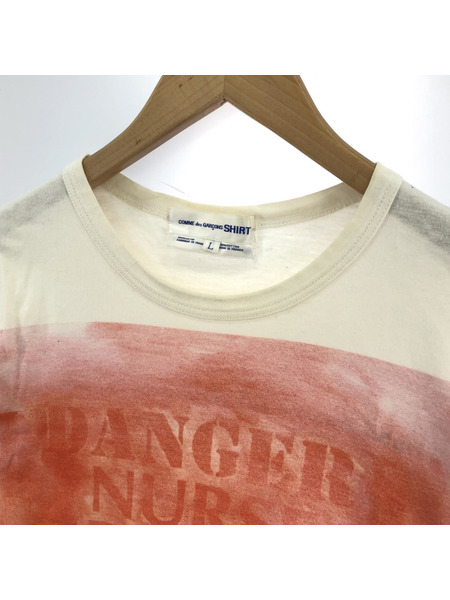 COMME des GARCONS SHIRT×Richard Prince DANGER NURSE Tシャツ(L)[値下]