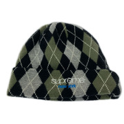 Supreme ニットキャップ argyle cashmere beanie