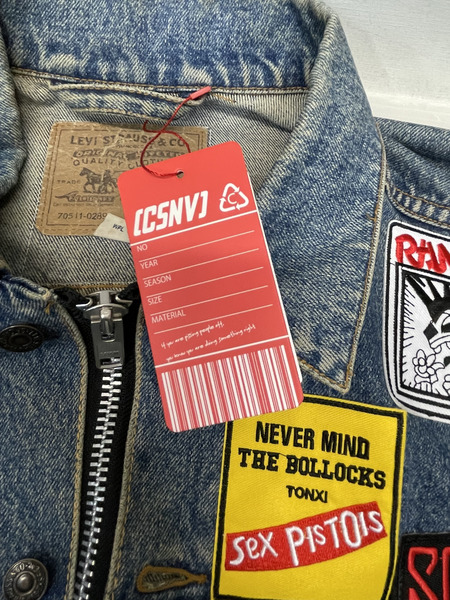 MAISON CASANOVA リメイクデニムジャケット F インディゴ