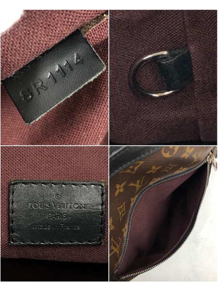 LV モノグラム・マカサー トーレス ショルダーバッグ M40387 ※ショルダー調整具に破損あり