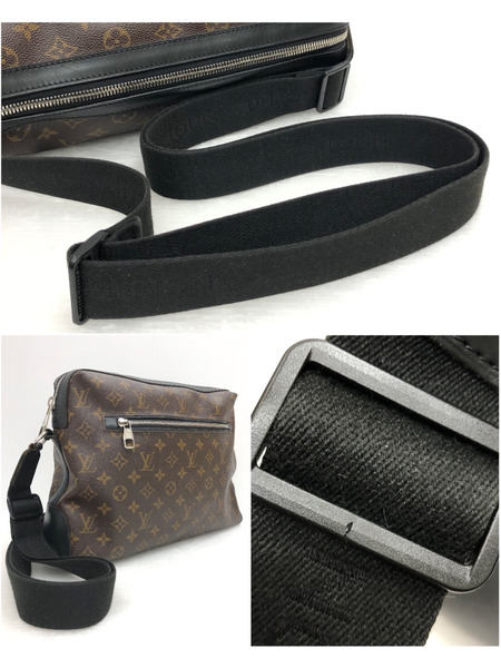 LV モノグラム・マカサー トーレス ショルダーバッグ M40387 ※ショルダー調整具に破損あり