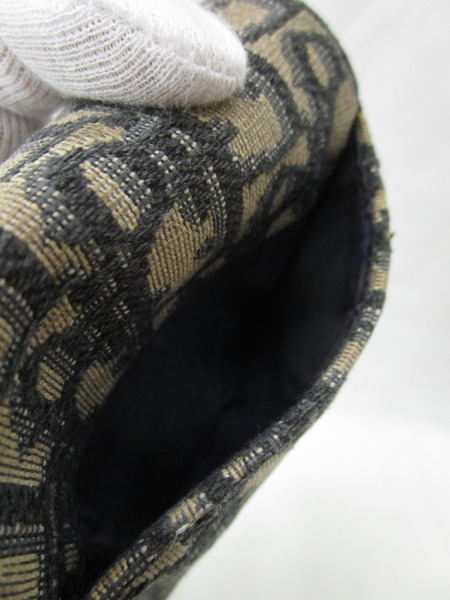 Dior オブリーク サドル Wホック財布 青