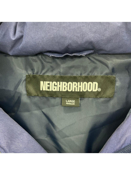 NEIGHBORHOOD ダウンジャケット FADED DOWN JACKET 紫 L