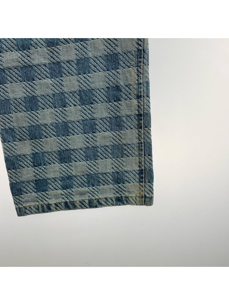 AMI paris デニム・ジーンズ 23SS CHECKED ALEX FIT