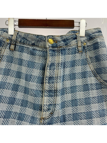 AMI paris デニム・ジーンズ 23SS CHECKED ALEX FIT