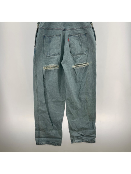 FR2 オールインワン・サロペット デニムオーバーオール 青