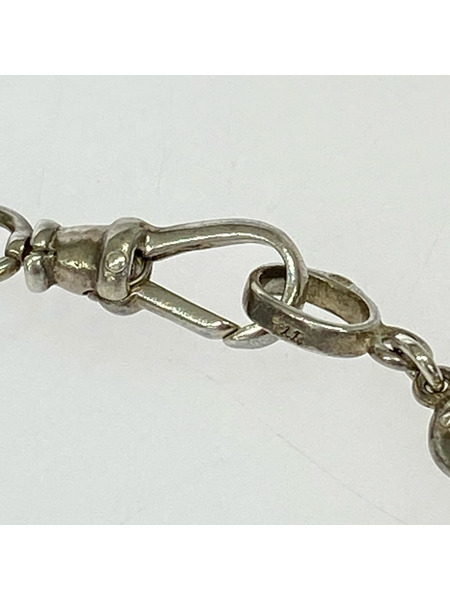 Loree Rodkin  MIXED GOTHIC LINK CHAIN Silver / 7inch