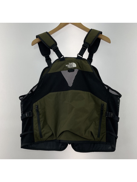 THE NORTH FACE Gear Mesh VEST SG L カーキ NP22330