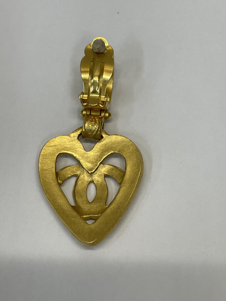 CHANEL 95P スプリングコレクション ココマーク  ハート モチーフ イヤリング