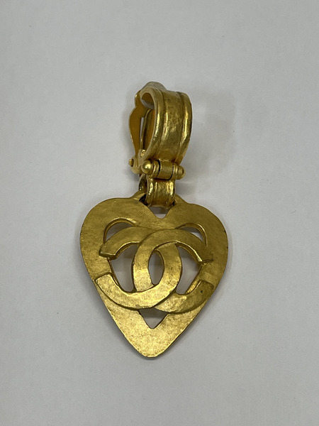 CHANEL 95P スプリングコレクション ココマーク  ハート モチーフ イヤリング