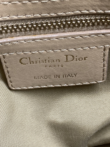 Dior ハンドバッグ カーフスキン 茶