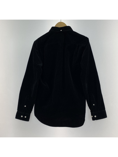 Supreme 長袖シャツ 16AW corduroy shirt BLK S
