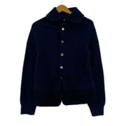 tricot COMME des GARCONS ジャケット ラウンドカラー フェイクレイヤードジャケット