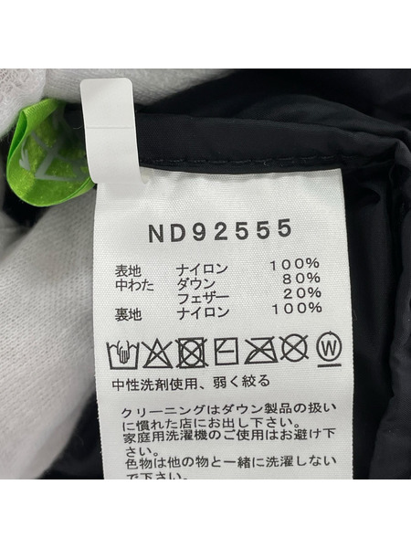 THE NORTH FACE ダウンジャケット ND92555 ヌプシジャケット ブラック
