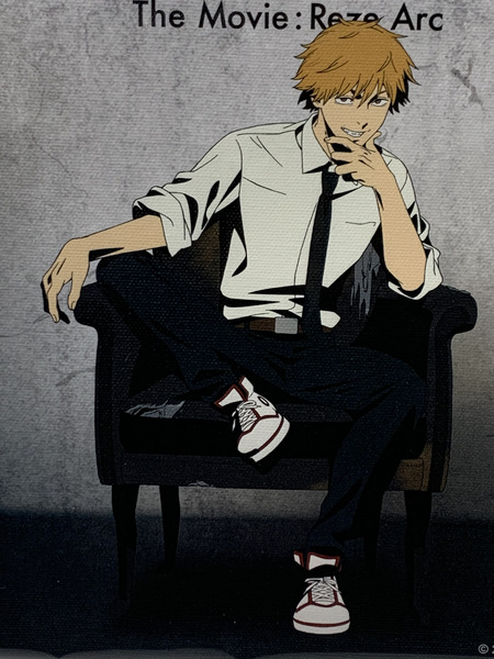 劇場版 チェンソーマン レゼ篇 描き下ろし キャンバスボード デンジ 未開封 Chainsaw Man 描き下ろしビジュアル Abandoned:Chair チェンソーマンプラザ