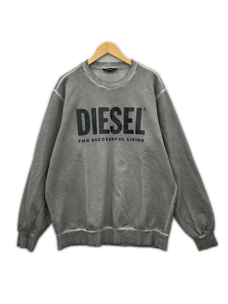 DIESEL スウェット・トレーナー グレー[値下]