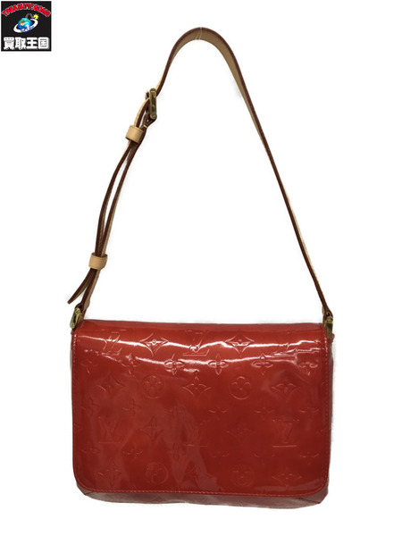 LOUIS VUITTON ショルダーバッグ ヴェルニ トンプソン M91094 CA0100 レッドエナメル