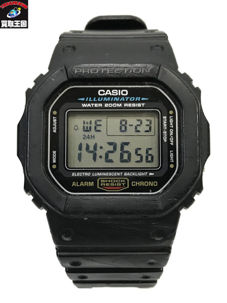 G-SHOCK DW-5600E /ジーショック/メンズ/黒/ブラック/クォーツ/腕時計[値下]