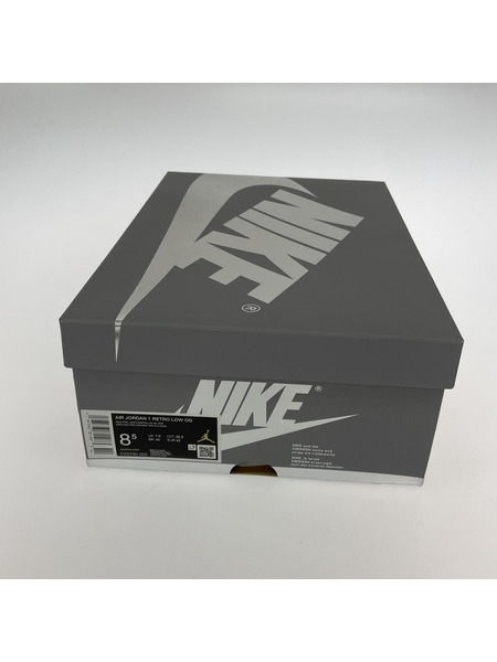 NIKE Air Jordan 1 Retro Low OG Silver 26.5cm[値下]