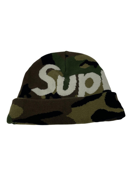 Supreme 17FW Big Logo Cashmere Beanie