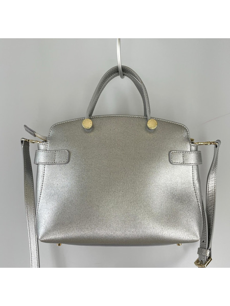 FURLA ショルダーバッグ 2WAY グレー