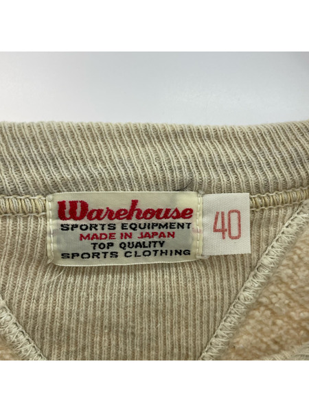 WAREHOUSE スウェット・トレーナー 両V グレー