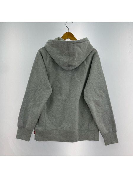 Supreme Box Logo Hooded Sweatshirt グレー (S)