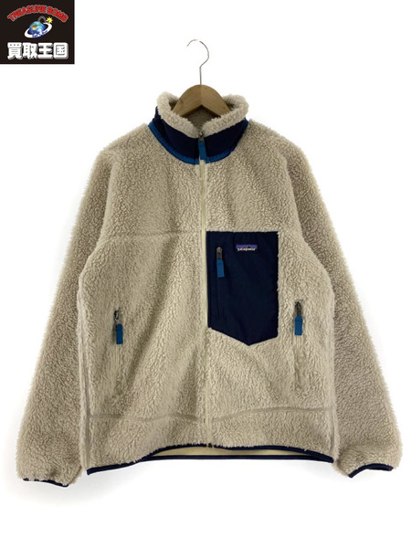 patagonia クラシック レトロX フリース ジャケット ナチュラル(M