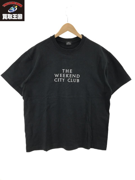 THE WEEKEND CITY CLUB 20-070-WE-8020-3 Tシャツ 黒 M ｜商品番号 ...