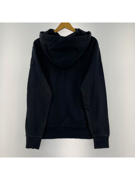 MONCLER パーカー アーチロゴ ネイビー（S）