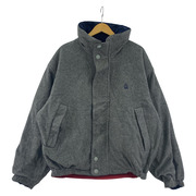 old nautica fleece/nylon 2way jacket