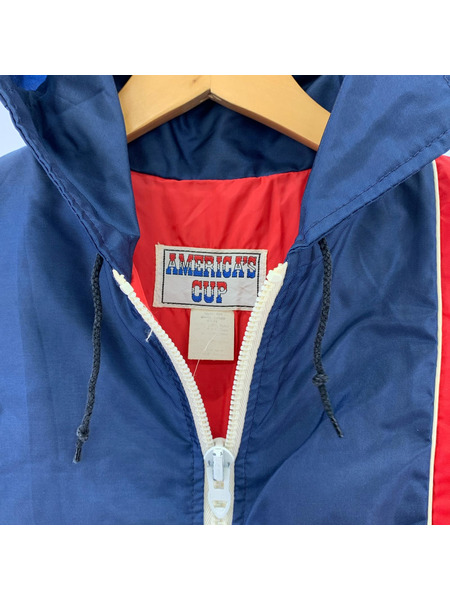 AMERICA'S CUP 60s ロケットTALON ナイロンジャケット L NVY