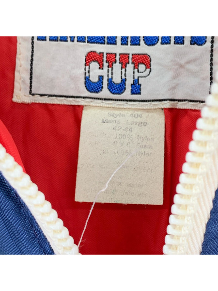 AMERICA'S CUP 60s ロケットTALON ナイロンジャケット L NVY