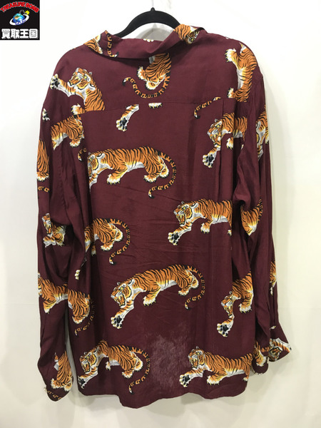 WACKO MARIA 長袖シャツ 21SS TIM LEHI L/S HAWAIIAN SHIRT (M)