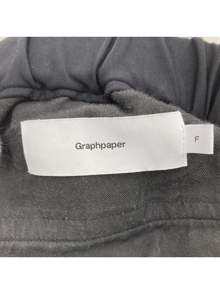graphpaper/Compact Ponte Chef Pants/シェフパンツ/F/ブラック