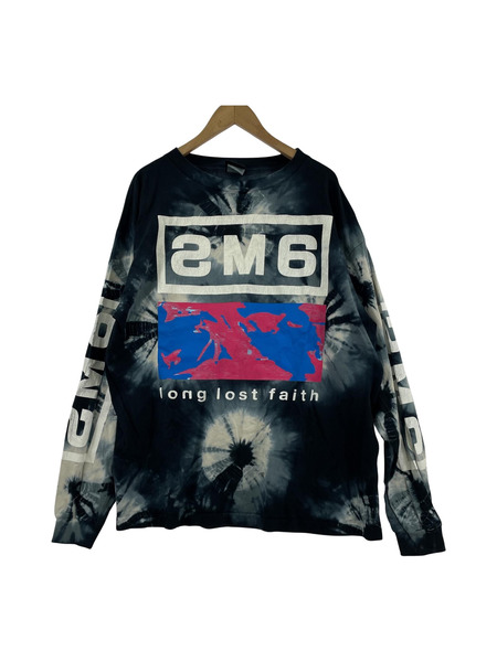 SAINT MICHAEL SM6 TIE DYE LS TEE XL 黒