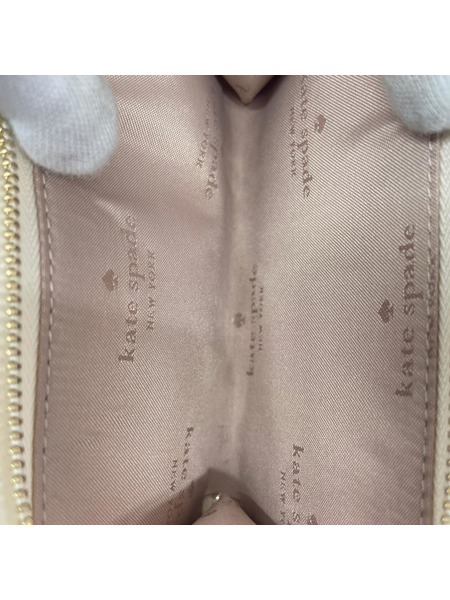 kate spade new york コンパクトウォレット 二ツ折リ コンパクトウォレット ベージュ