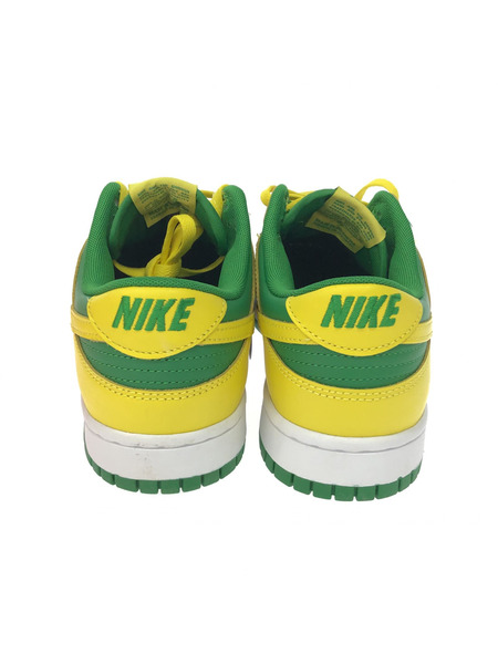 NIKE DV0833-300 DUNK LOW RETRO Reverse Brazil (28) 黄/緑