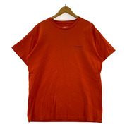 gosha rubchinskiy 半袖Tシャツ・カットソー ロゴプリントTee オレンジ