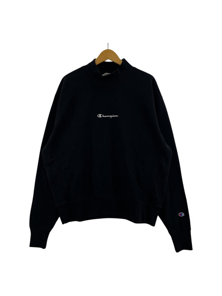 00S Champion Reverse Weave モックネック 黒 L