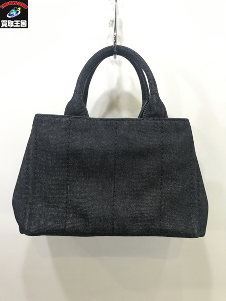 PRADA カナパ/デニム　ｼｮﾙﾀﾞｰ欠品