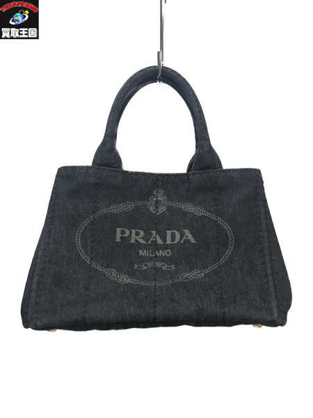 PRADA カナパ/デニム　ｼｮﾙﾀﾞｰ欠品