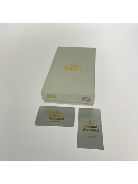Vivienne Westwood 長財布 エナメル 長財布 ブラック
