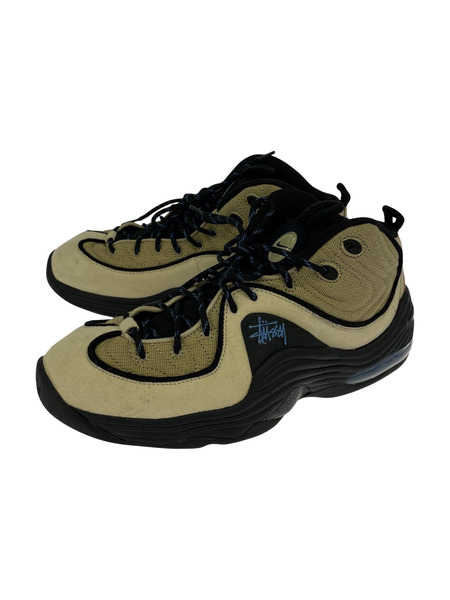 Stussy × Nike Air Penny 2 Rattan and Limestone (28cm)