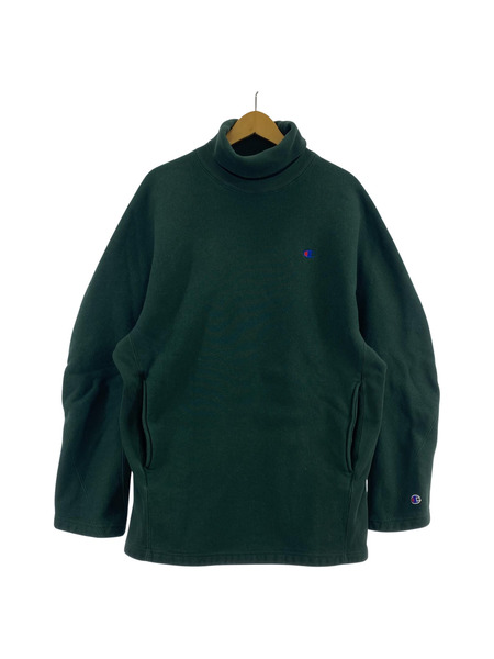 Champion N.HOOLYWOOD リバースウィーブ ハイネック スウェットシャツ XL 緑