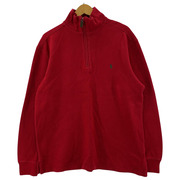 POLO RALPH LAUREN ハーフジップスウェット sizeL