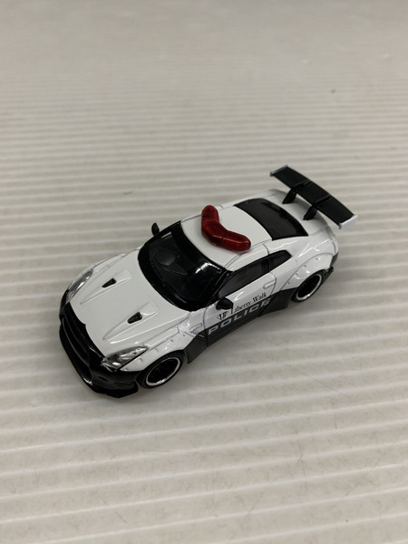 ミニカーその他 MINI GT リバティーウォーク 日産GT-R R35 パトカー